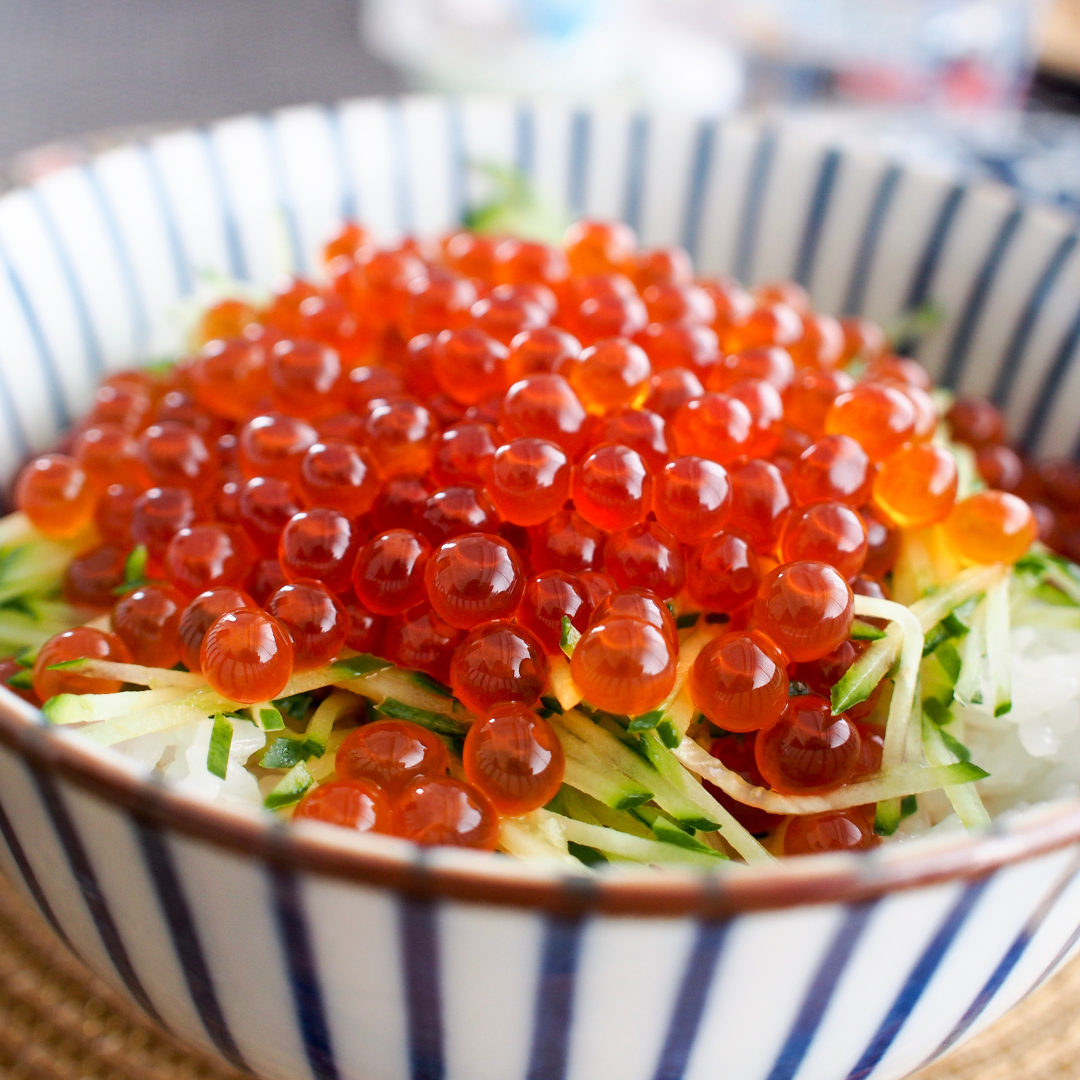 Frozen Ikura / Salmon Roe (250G/TUB)